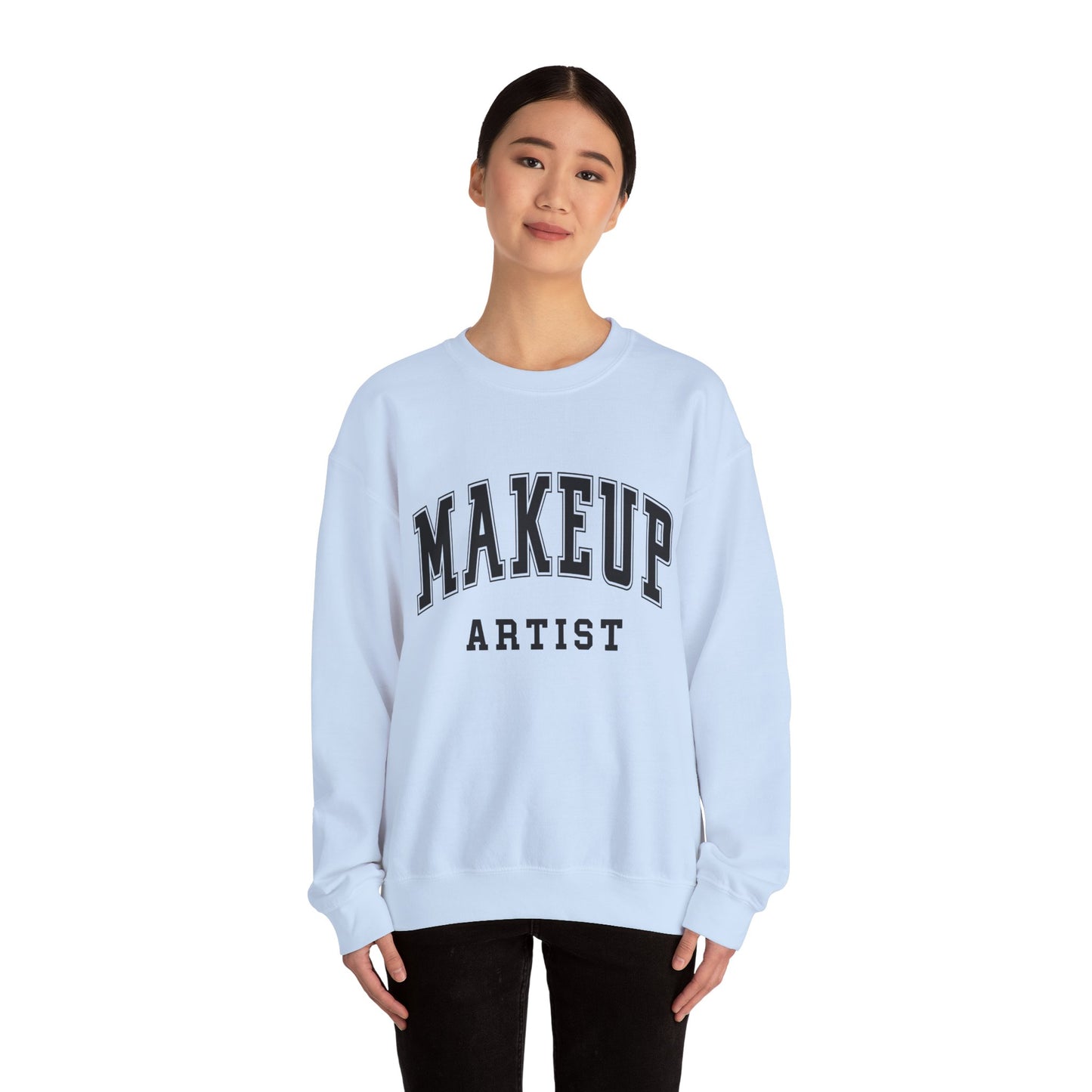 Makeup Artist Unisex Heavy Blend™ Crewneck Sweatshirt - Cozy and Stylish Gift for Beauty Lovers