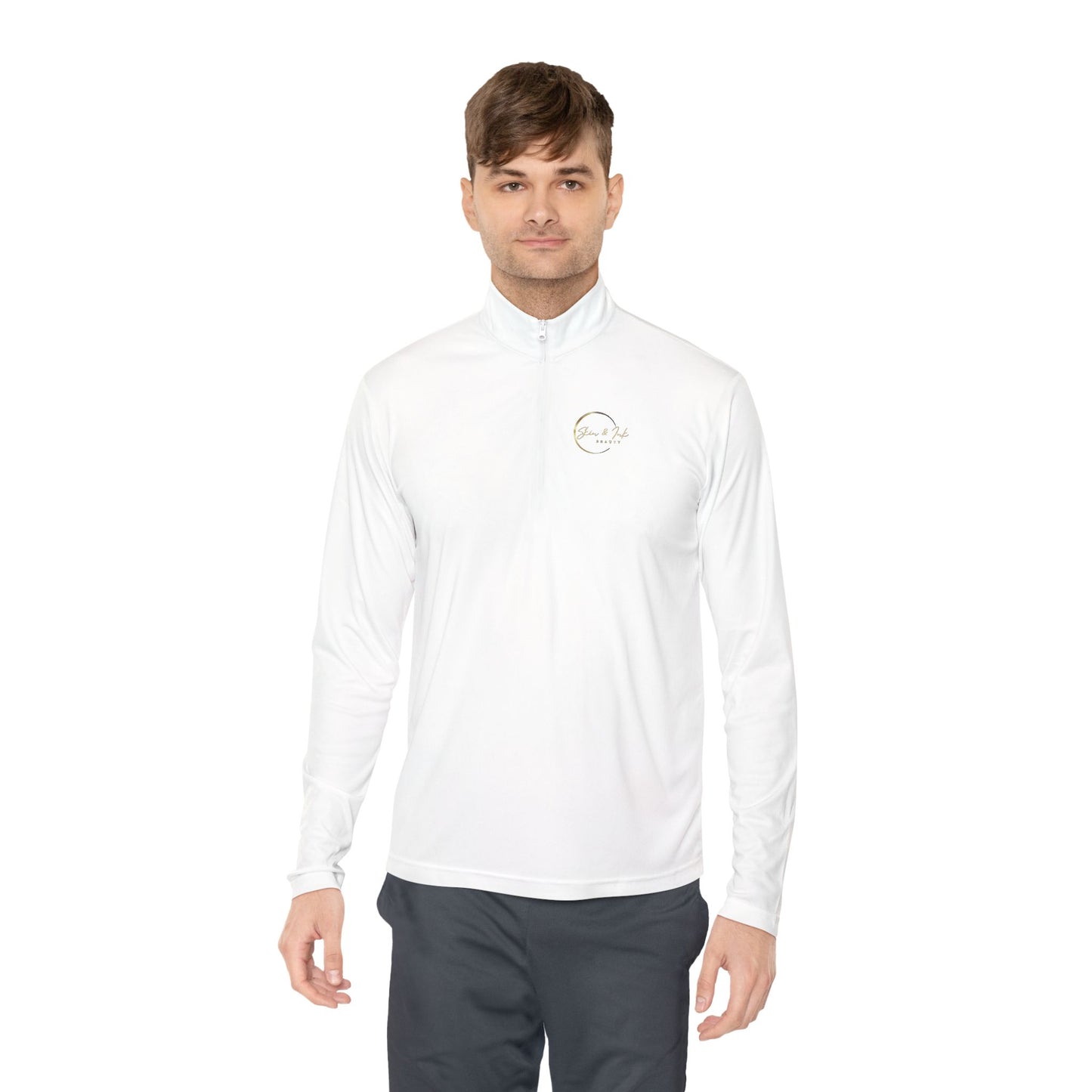 Unisex Quarter-Zip Pullover - Stylish Athletic Wear for Casual Outings