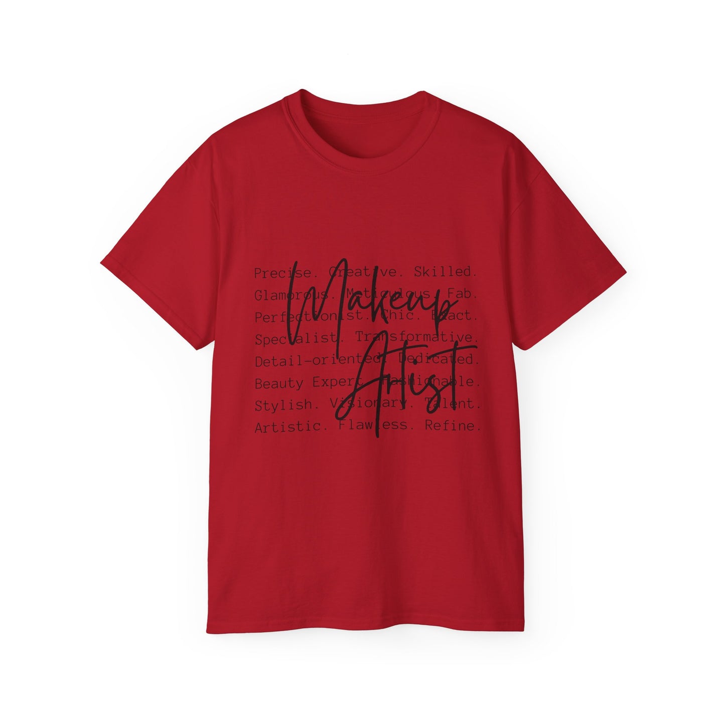 Makeup Artist Ultra Cotton Tee - Creative & Flawless Design