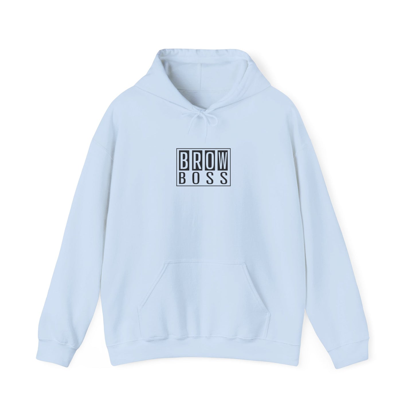 Brow Boss Unisex Heavy Blend Hoodie - Perfect Gift for Beauty Enthusiasts