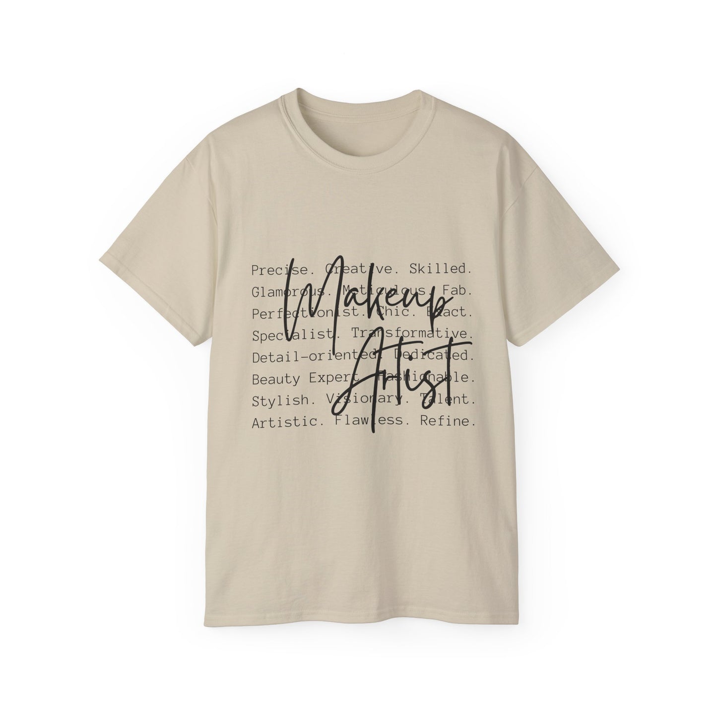 Makeup Artist Ultra Cotton Tee - Creative & Flawless Design