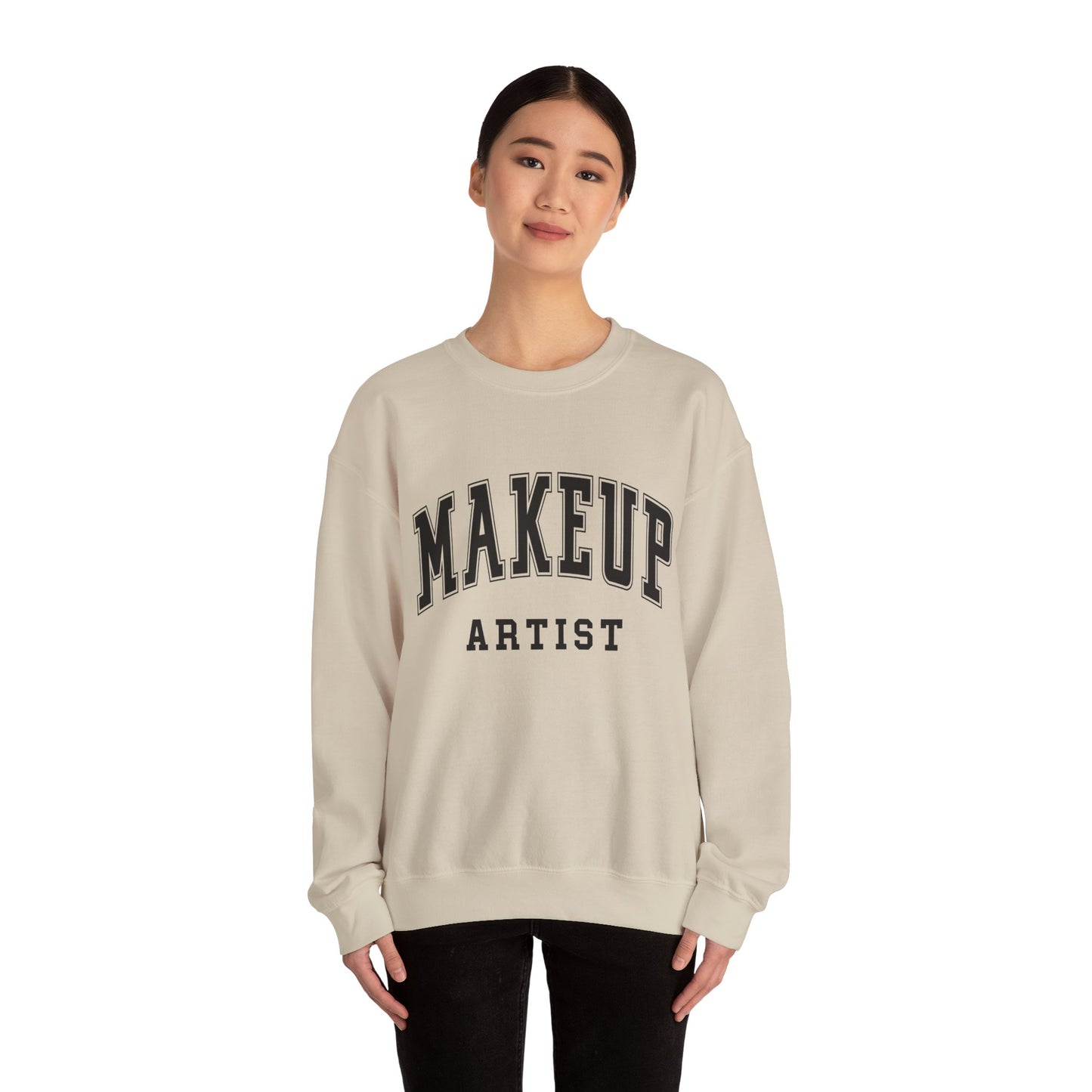 Makeup Artist Unisex Heavy Blend™ Crewneck Sweatshirt - Cozy and Stylish Gift for Beauty Lovers