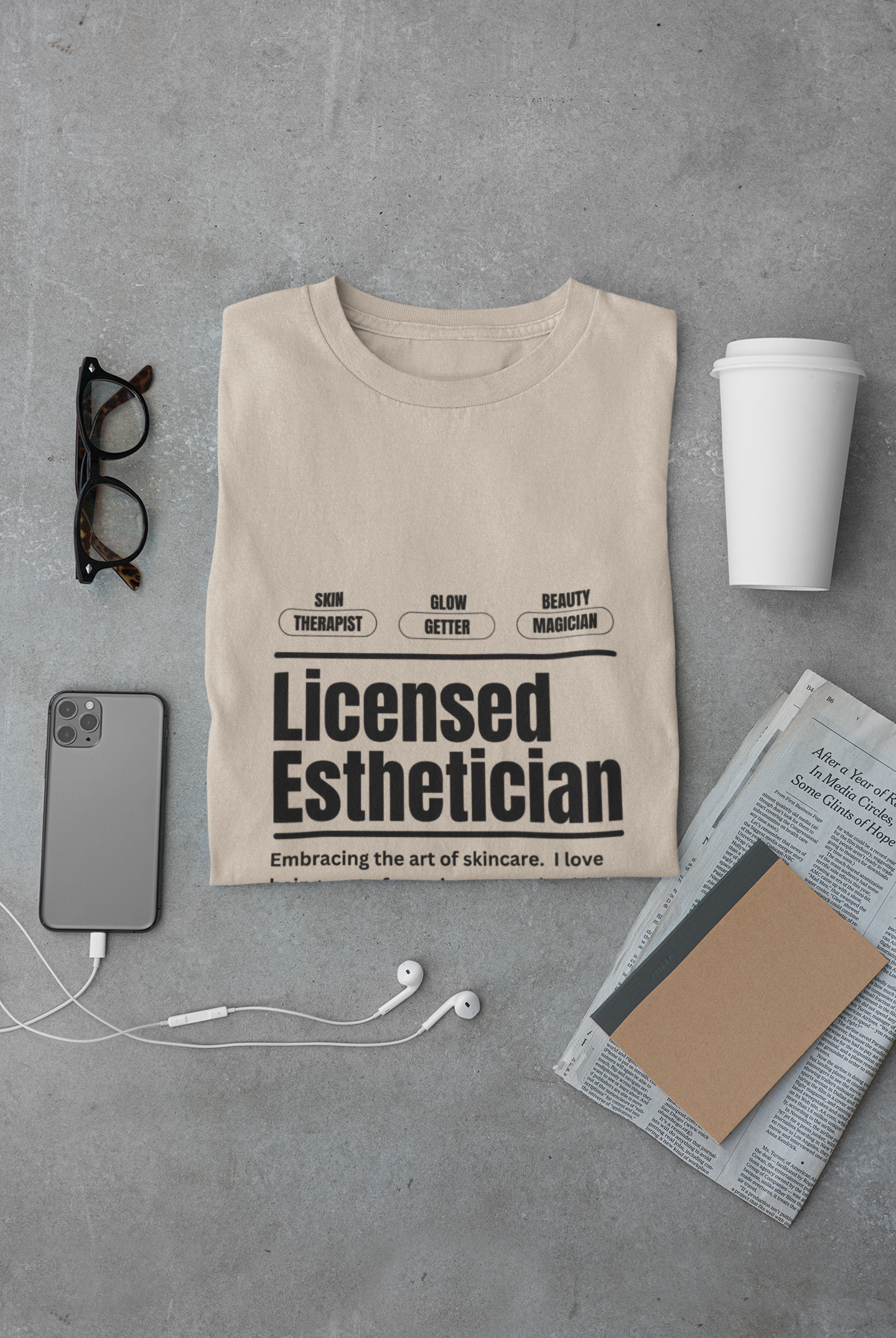 Licensed Esthetician Unisex Jersey Short Sleeve Tee - Perfect for Skincare Enthusiasts