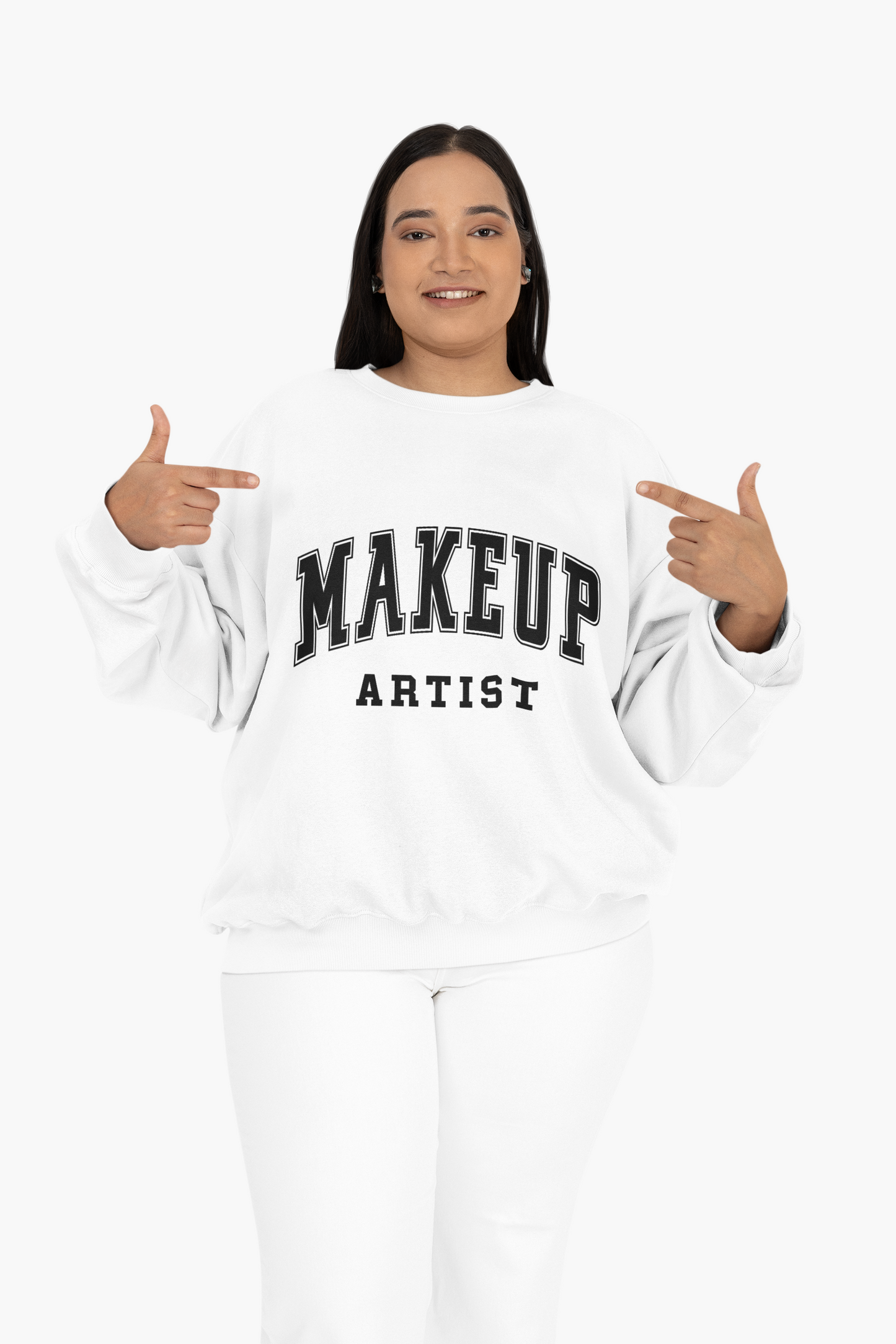 Makeup Artist Unisex Heavy Blend™ Crewneck Sweatshirt - Cozy and Stylish Gift for Beauty Lovers