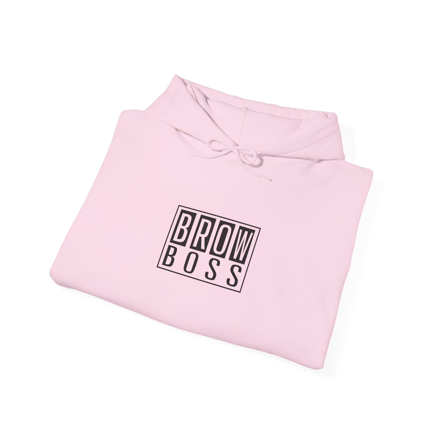 Brow Boss Unisex Heavy Blend Hoodie - Perfect Gift for Beauty Enthusiasts