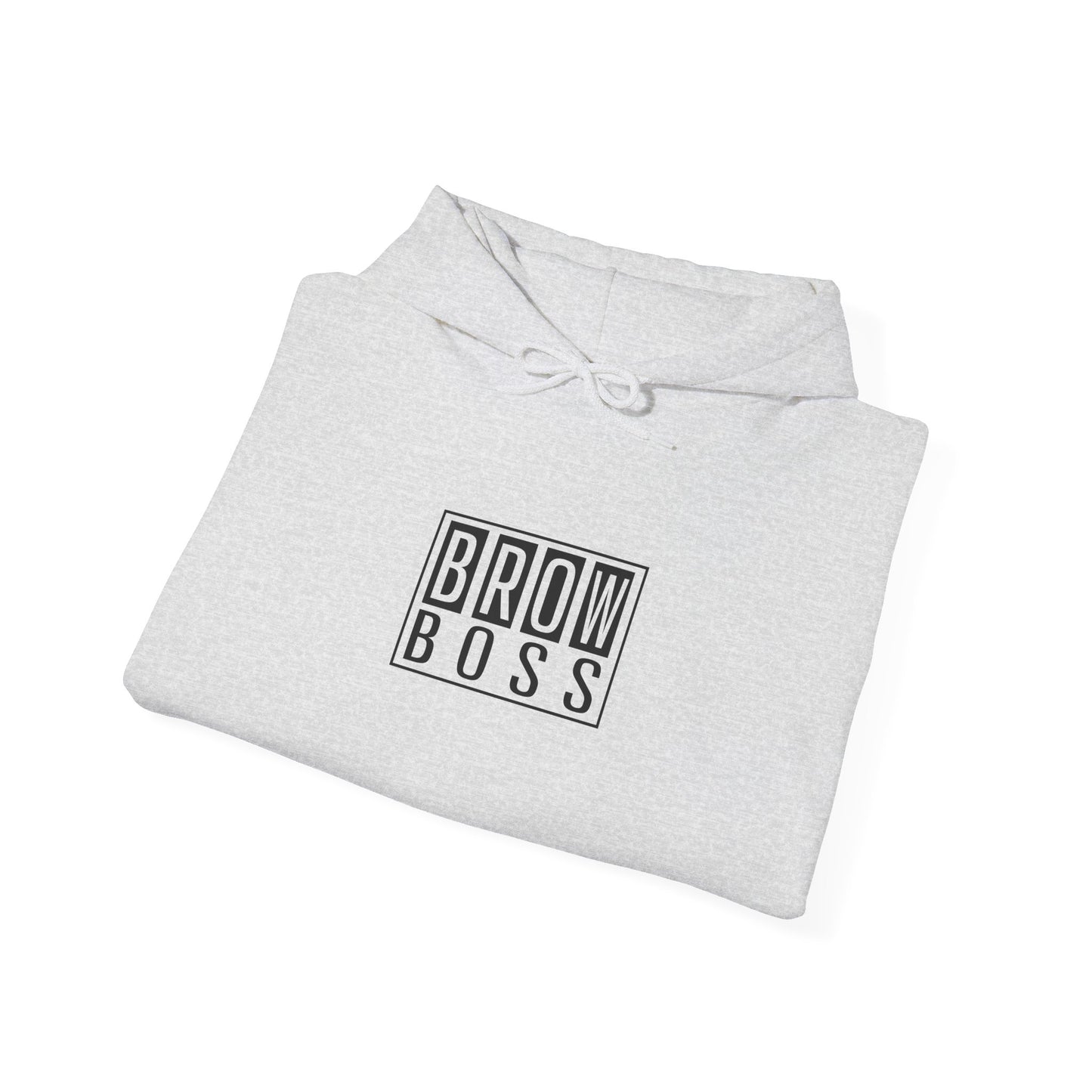 Brow Boss Unisex Heavy Blend Hoodie - Perfect Gift for Beauty Enthusiasts