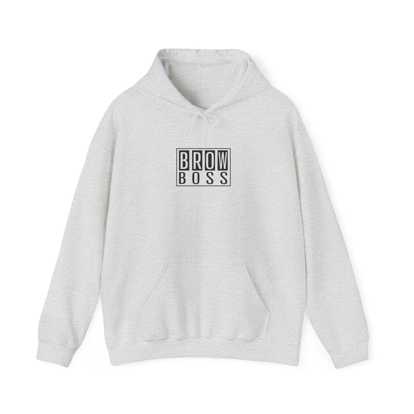 Brow Boss Unisex Heavy Blend Hoodie - Perfect Gift for Beauty Enthusiasts