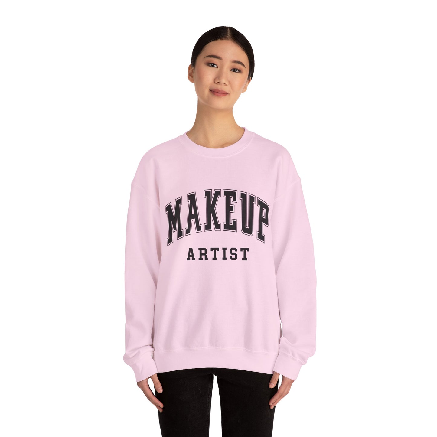 Makeup Artist Unisex Heavy Blend™ Crewneck Sweatshirt - Cozy and Stylish Gift for Beauty Lovers