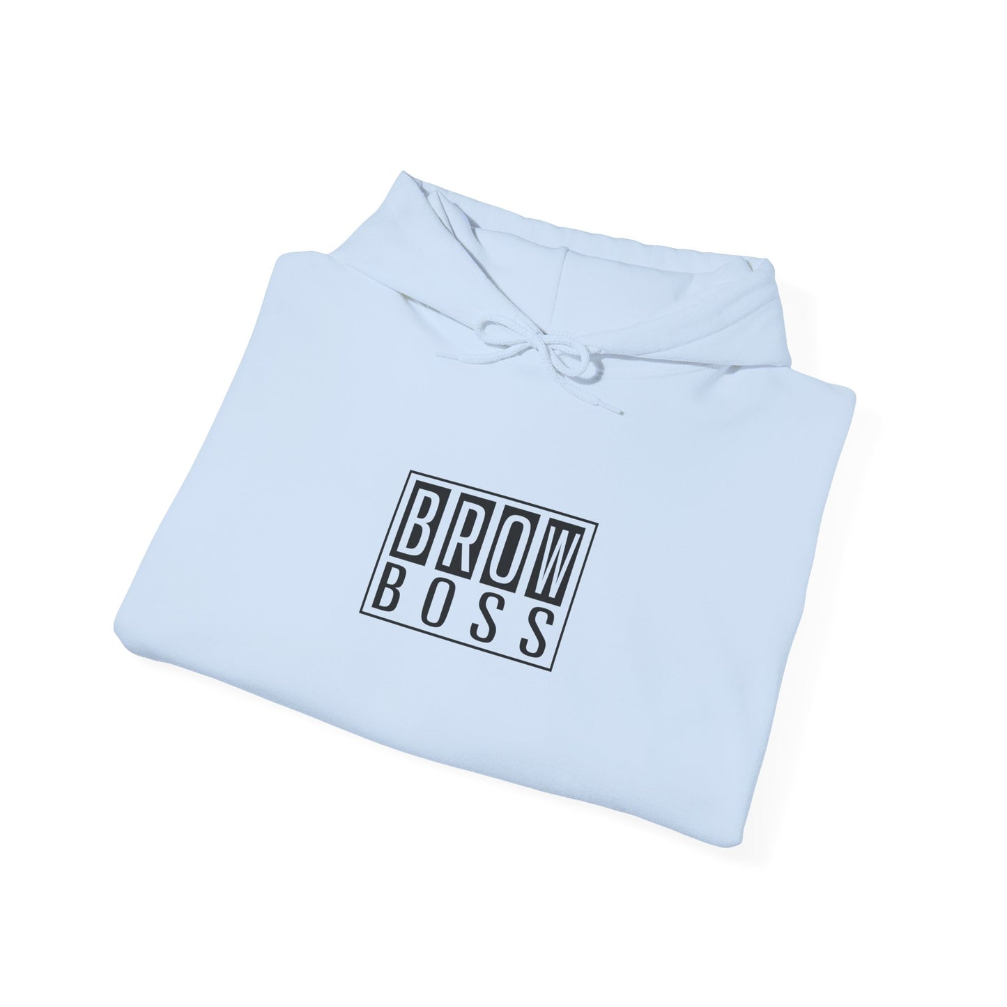 Brow Boss Unisex Heavy Blend Hoodie - Perfect Gift for Beauty Enthusiasts