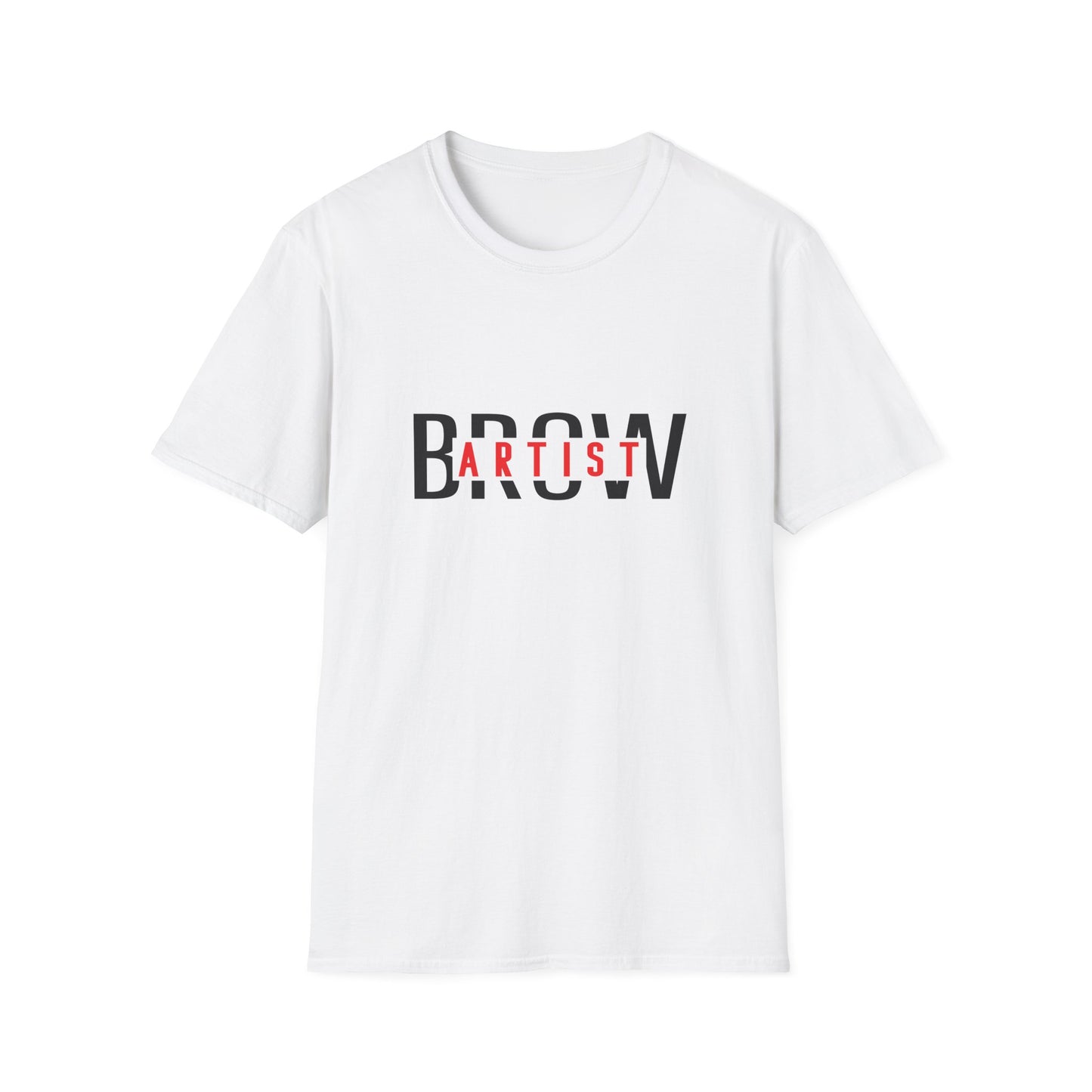 Brow Artist Unisex Softstyle T-Shirt - Perfect for Beauty Enthusiasts