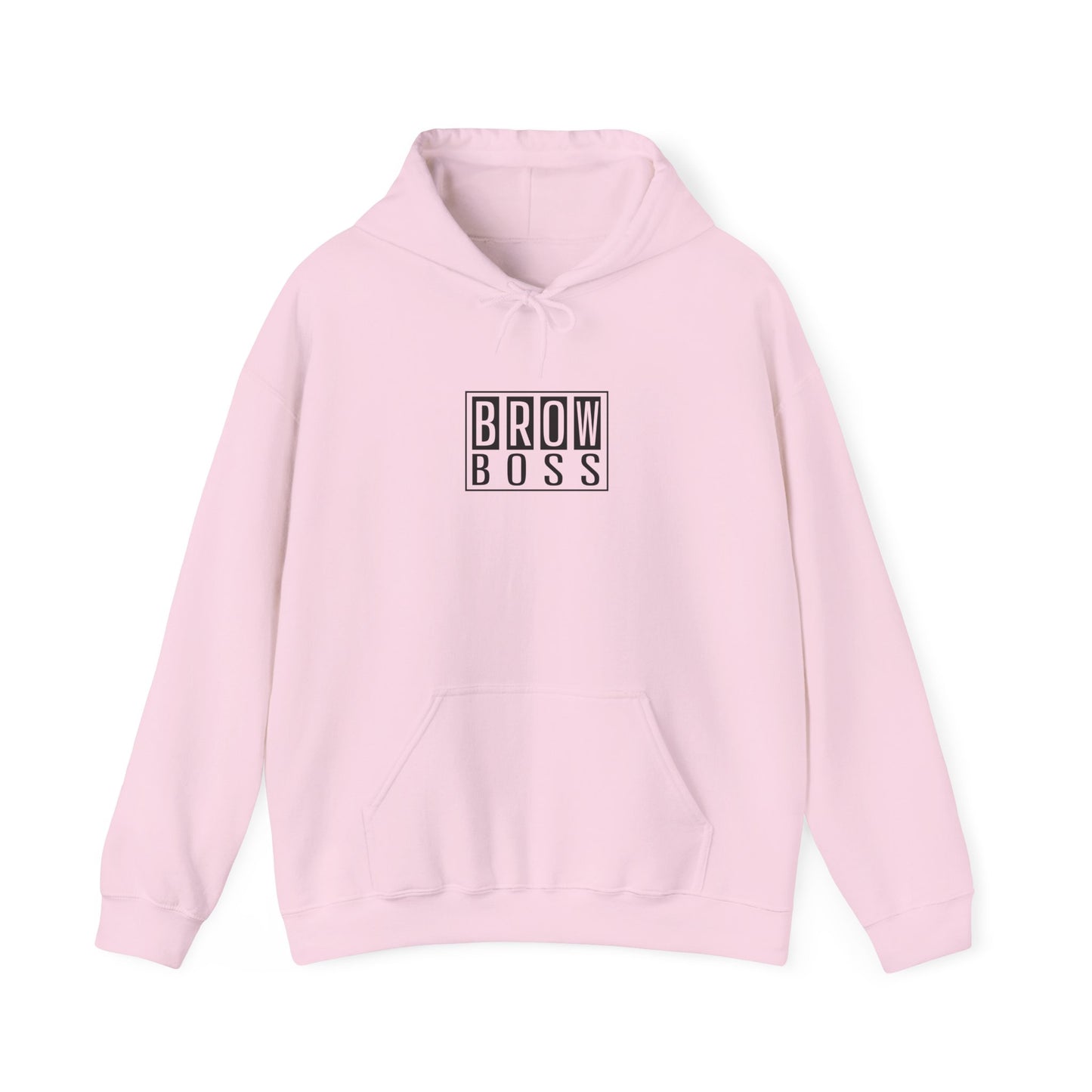 Brow Boss Unisex Heavy Blend Hoodie - Perfect Gift for Beauty Enthusiasts