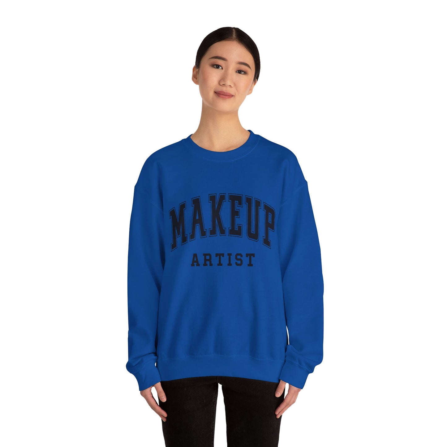 Makeup Artist Unisex Heavy Blend™ Crewneck Sweatshirt - Cozy and Stylish Gift for Beauty Lovers