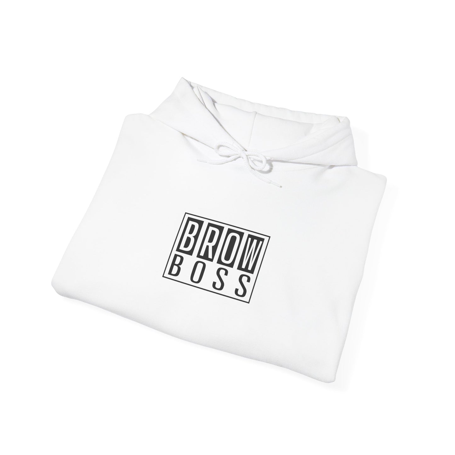 Brow Boss Unisex Heavy Blend Hoodie - Perfect Gift for Beauty Enthusiasts