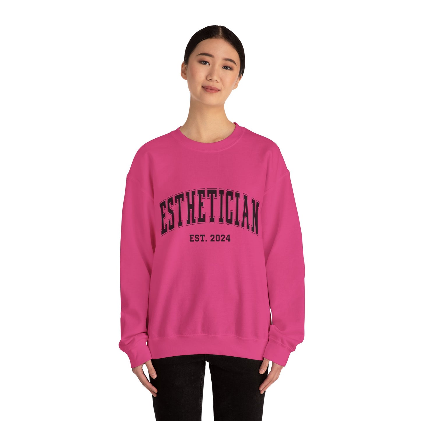 Unisex Esthetician Crewneck Sweatshirt | Cozy & Stylish Gift for Skincare Lovers