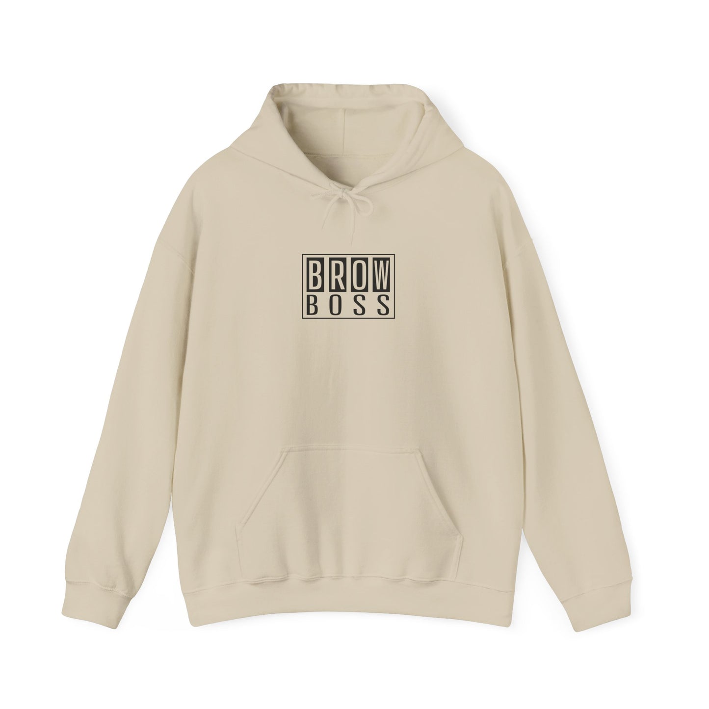 Brow Boss Unisex Heavy Blend Hoodie - Perfect Gift for Beauty Enthusiasts