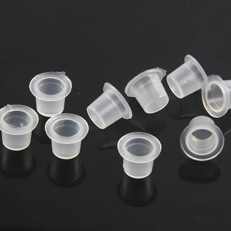 100/1000pcs Disposable Microblading Tattoo Ink Cups S M L