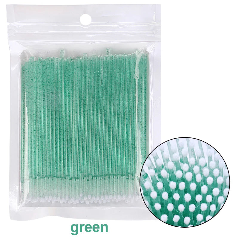 100Pcs Micro Cleaning Brushes