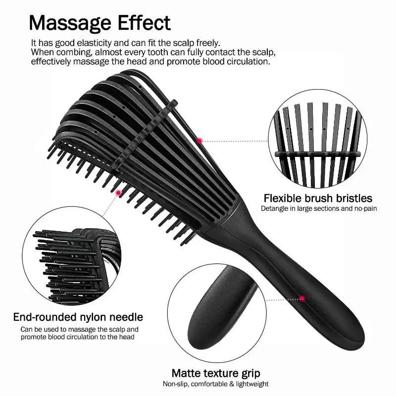 Hair Brush for Curly Hair Thick Hairbrush Pro Styling Tool