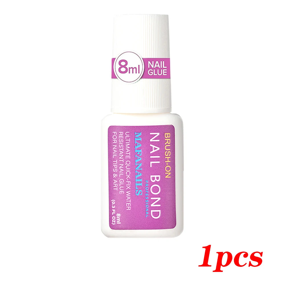 1/5/10PCS Quick Drying Nail Tips Glue Super Strong Nail Rhinestones Glue