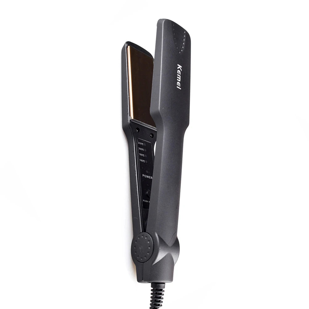 KM-329 Professional Hair Straightener Flat Iron Styling Tool